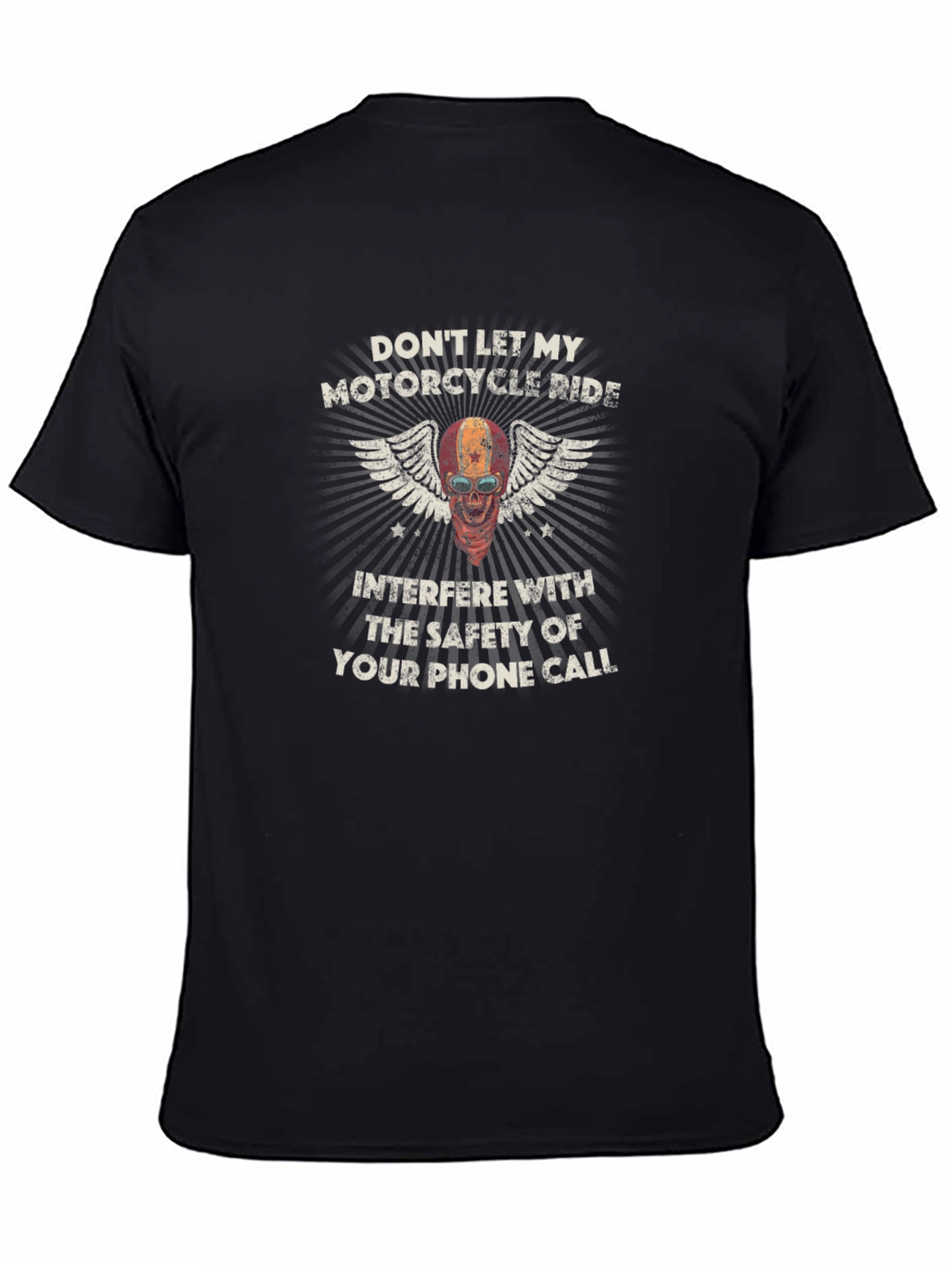 Motorcycle Ride T-Shirt - Safety First!
