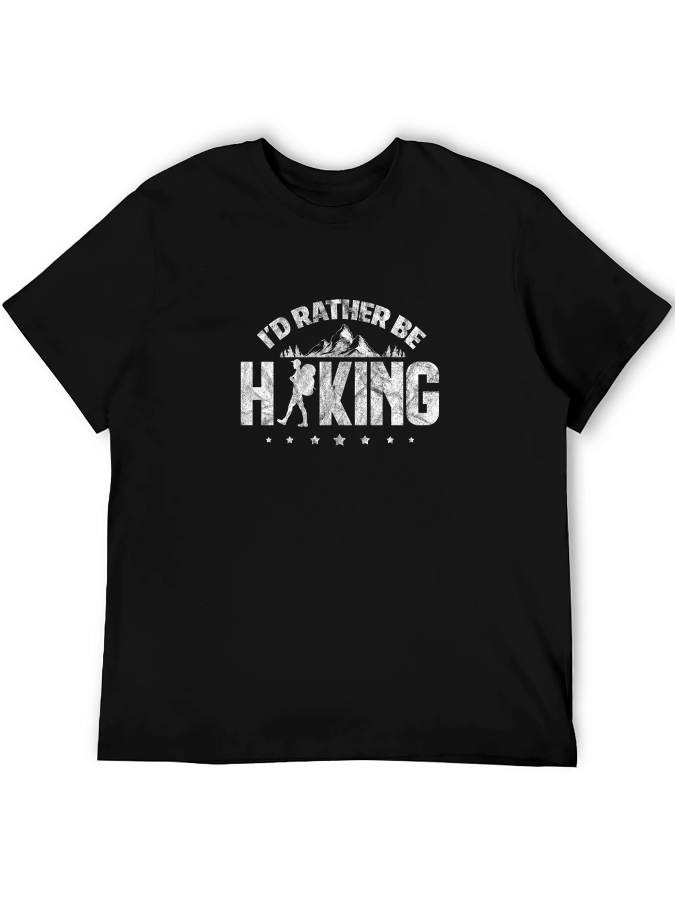 Hiking Graphic Tee - Id Rather Be Hiking