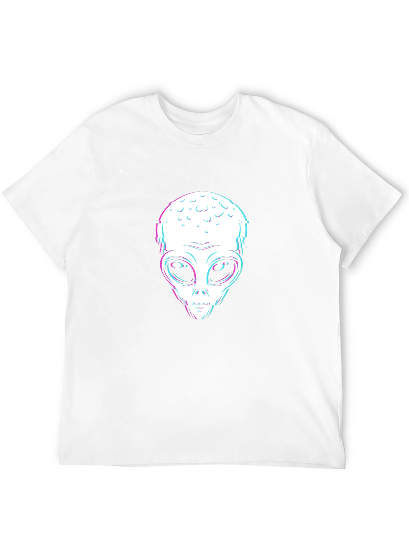 Alien Graphic T-Shirt - Trendy Black Tee