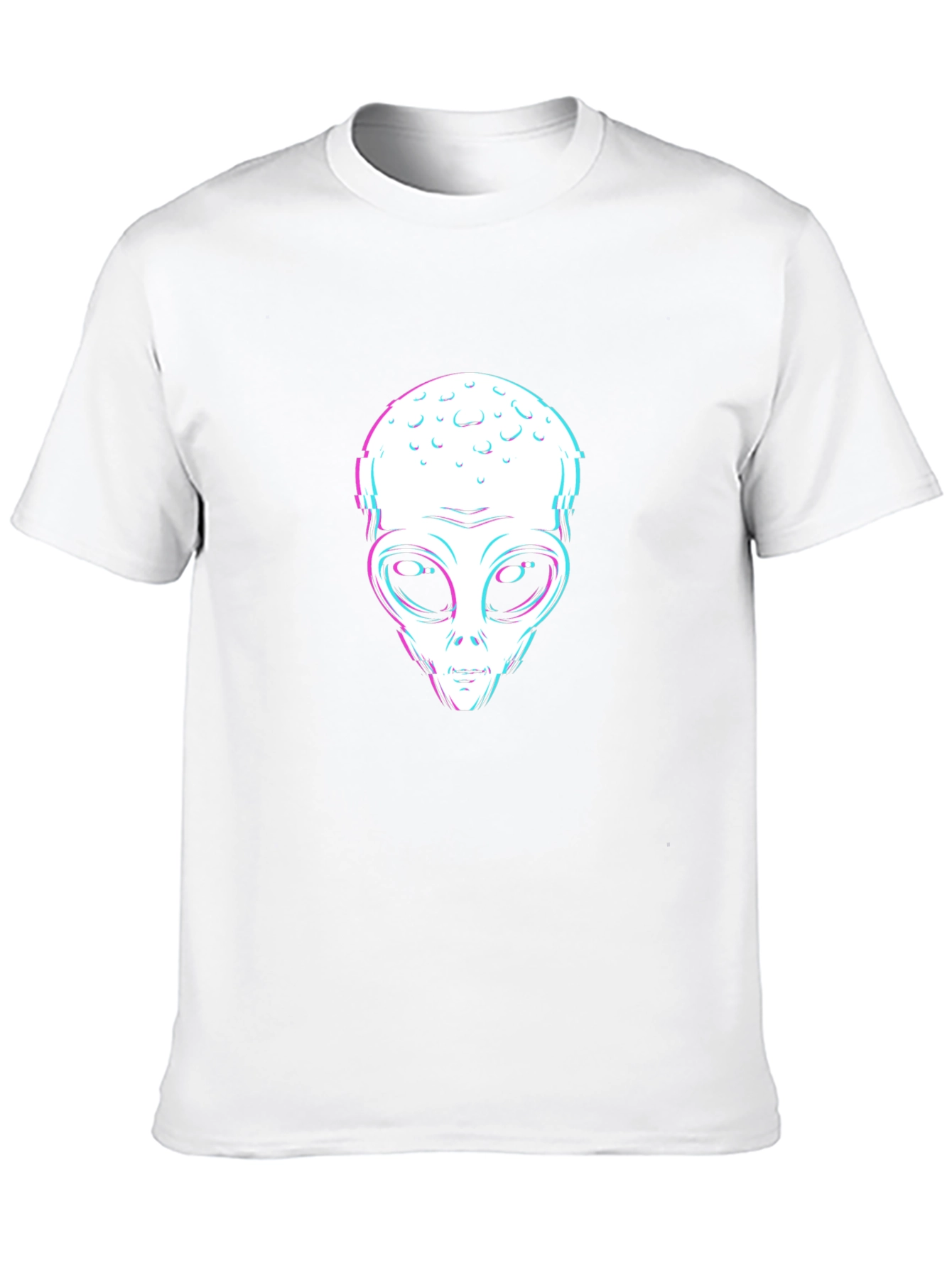 Alien Graphic T-Shirt - Trendy Black Tee