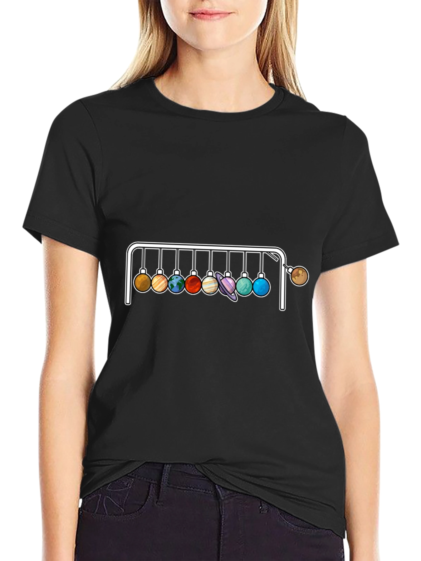 Planetary Newtons Cradle T-Shirt