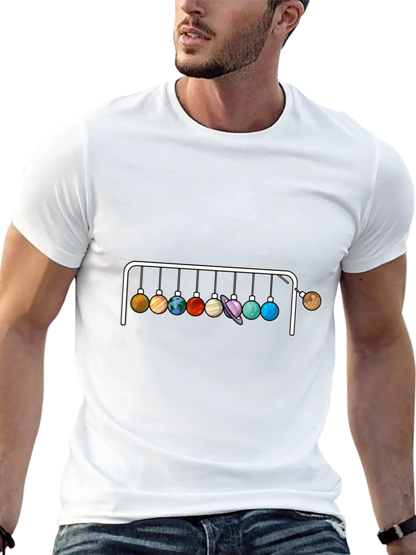 Planetary Newtons Cradle T-Shirt