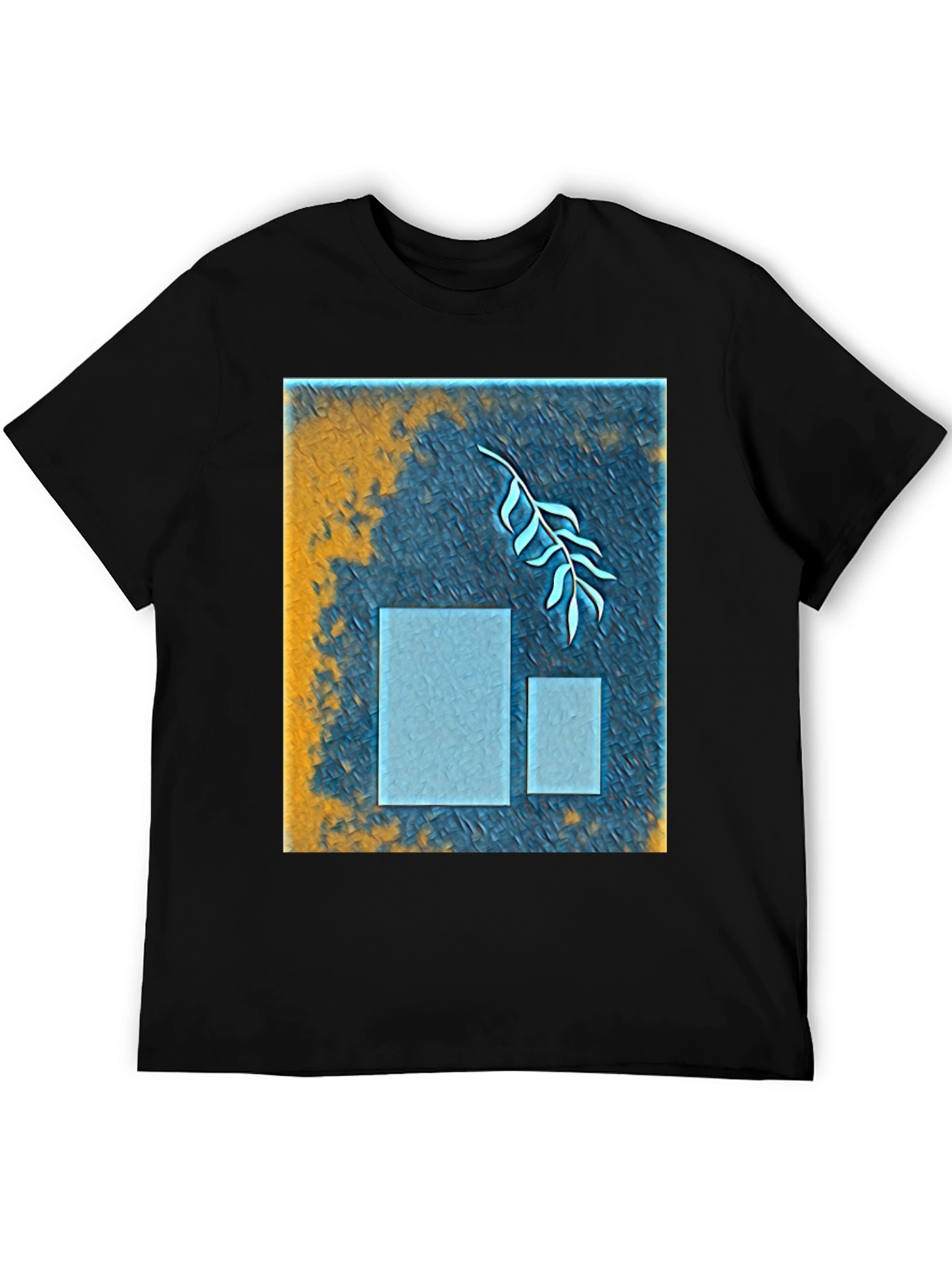 Abstract Nature T-Shirt - Modern Graphic Tee