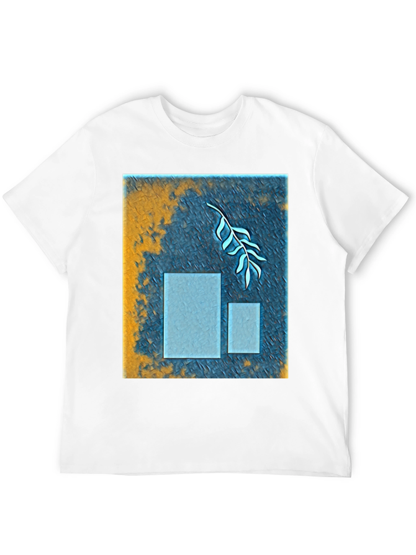 Abstract Nature T-Shirt - Modern Graphic Tee