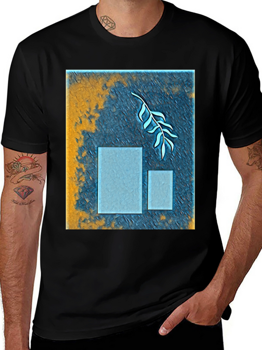 Abstract Nature T-Shirt - Modern Graphic Tee