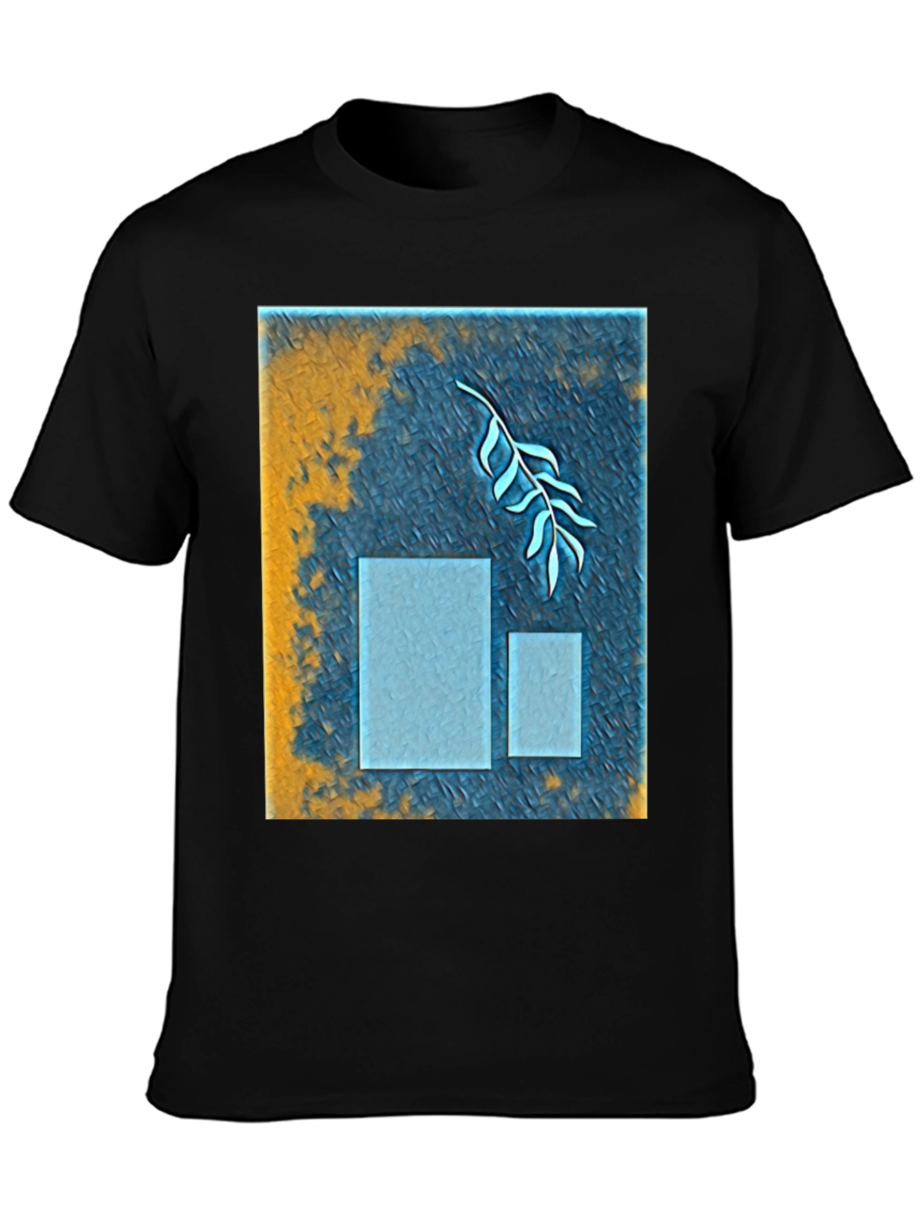 Abstract Nature T-Shirt - Modern Graphic Tee