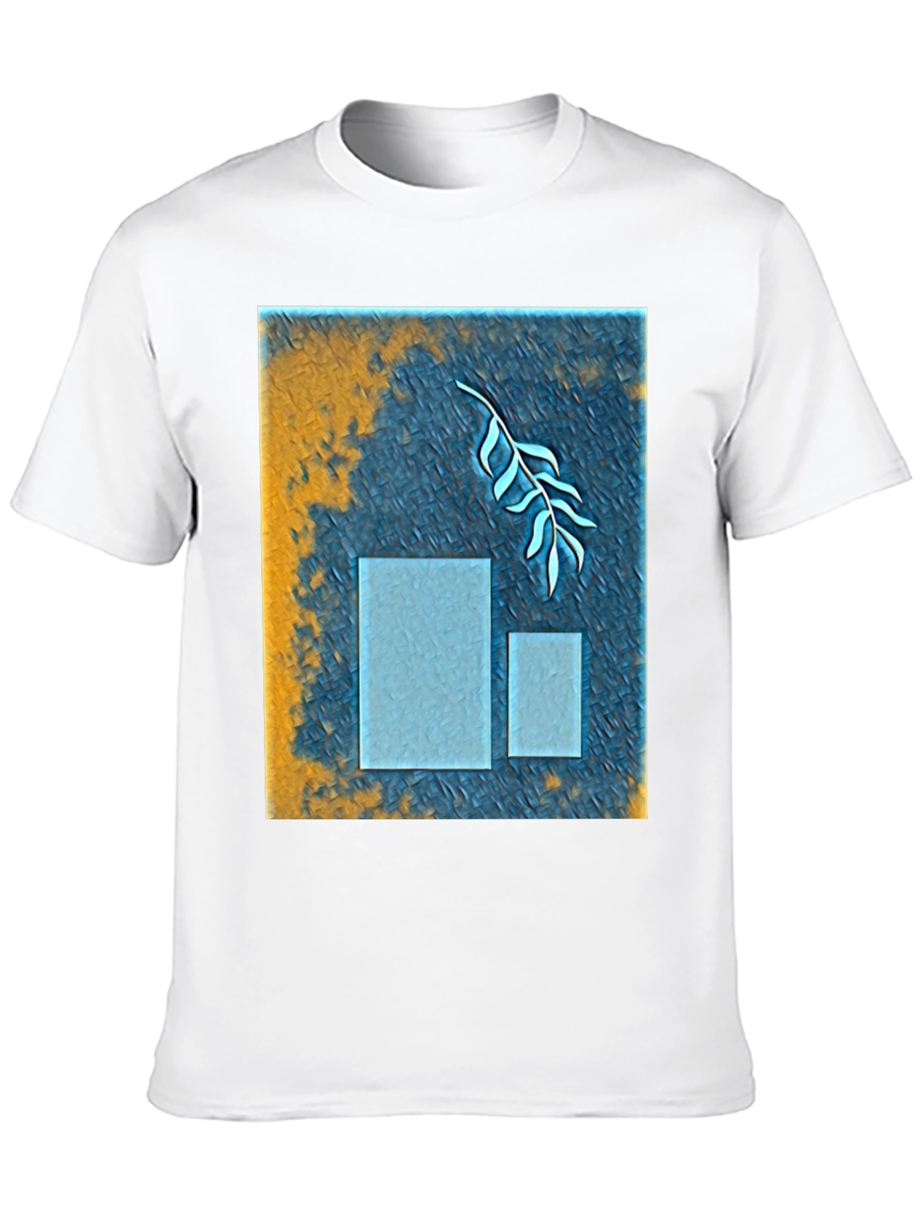Abstract Nature T-Shirt - Modern Graphic Tee