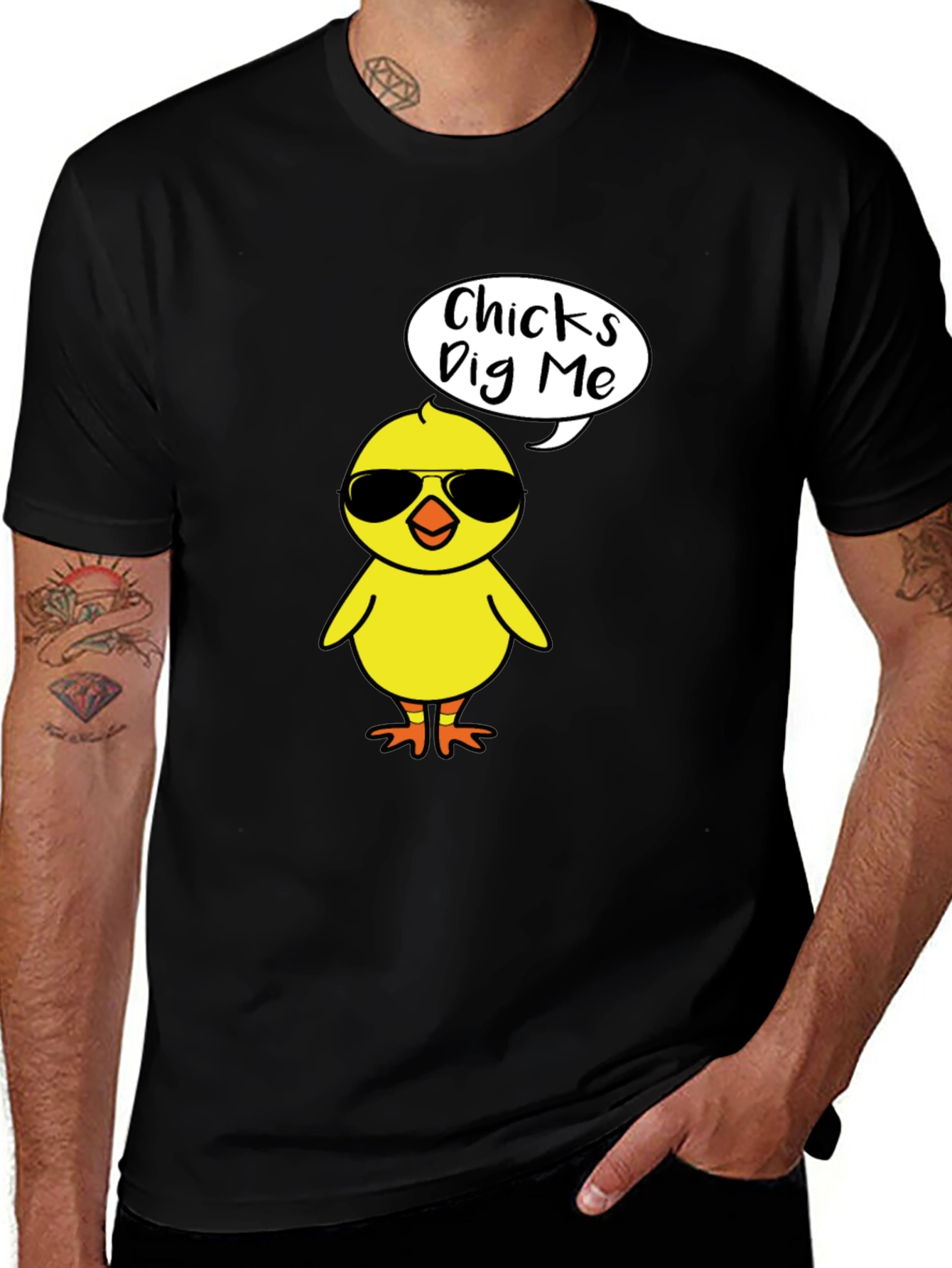 Funny Chicks Dig Me Easter T-Shirt