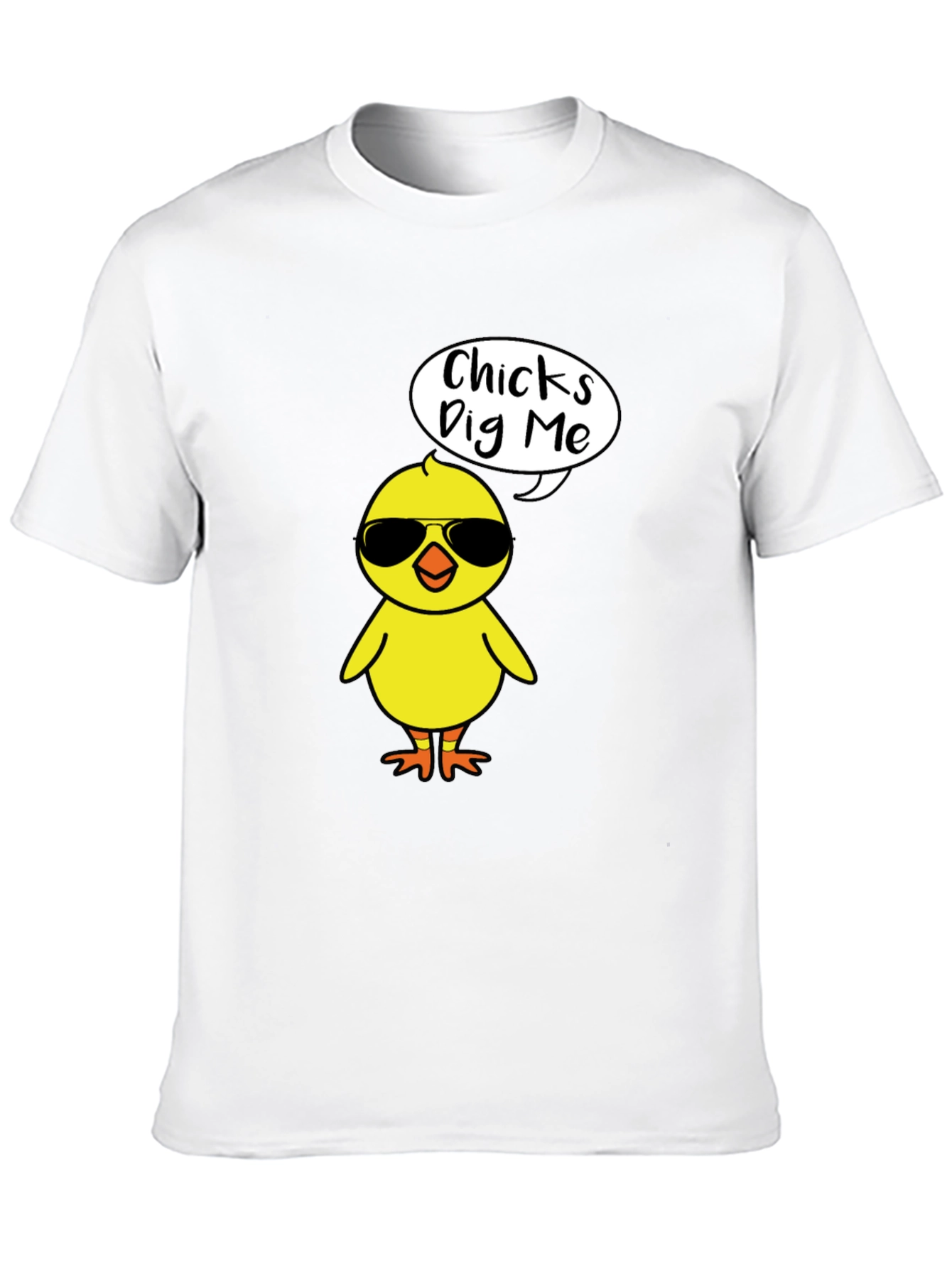 Funny Chicks Dig Me Easter T-Shirt
