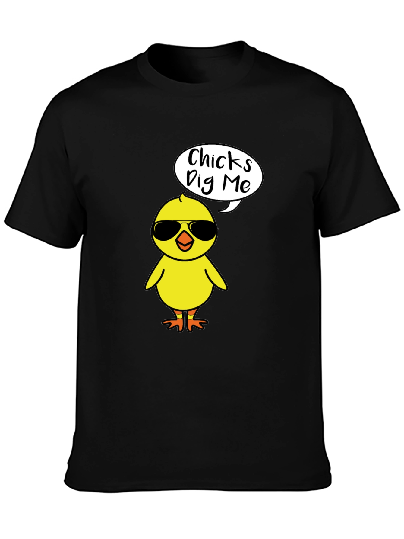 Funny Chicks Dig Me Easter T-Shirt