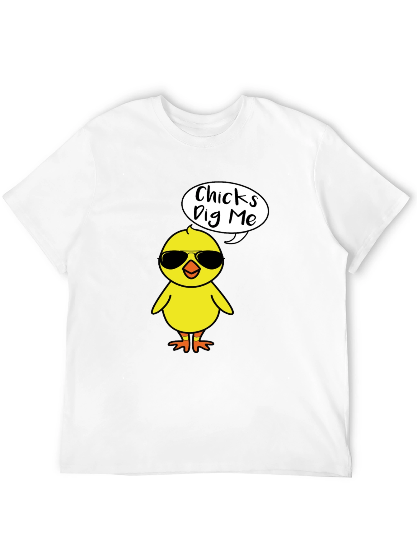 Funny Chicks Dig Me Easter T-Shirt