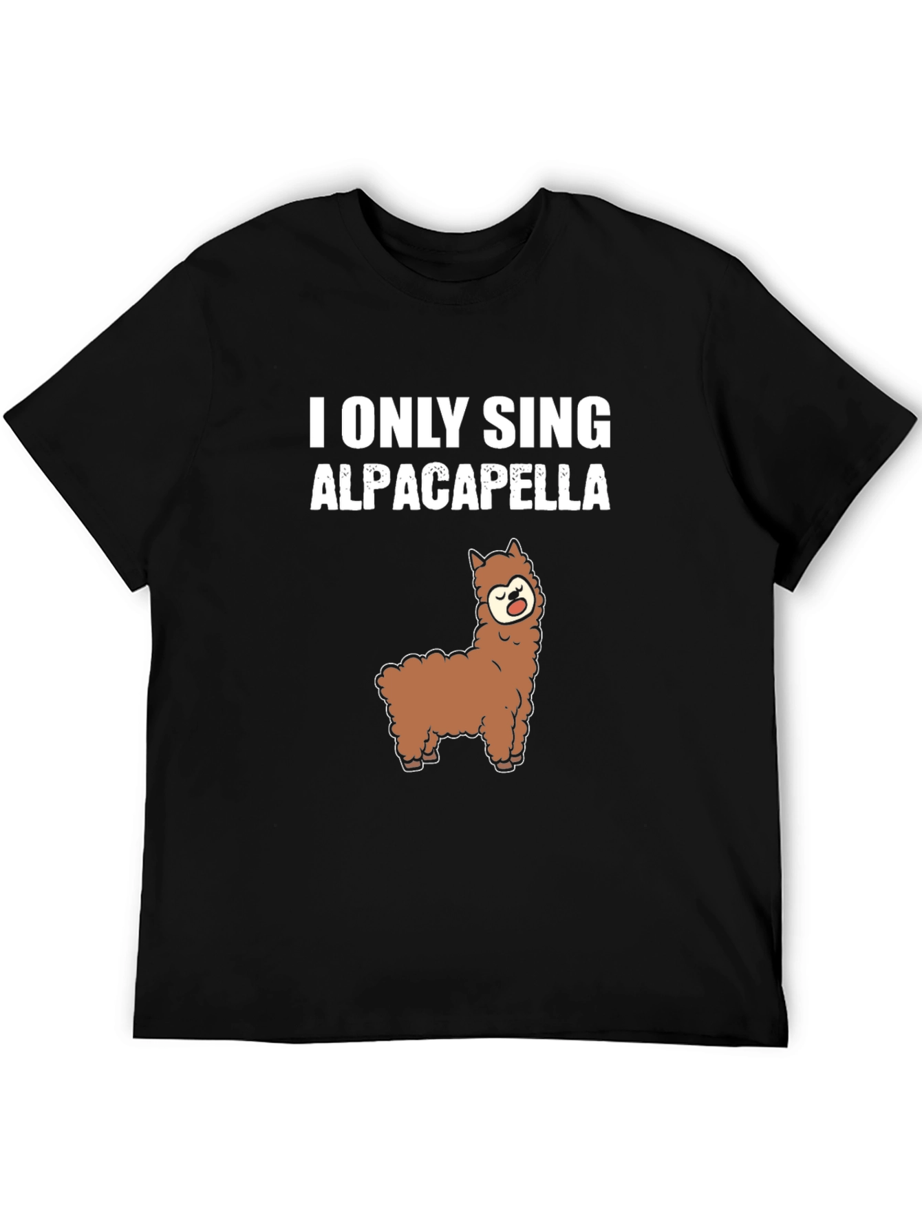 Alpaca-pella T-Shirt Funny Music Pun Tee