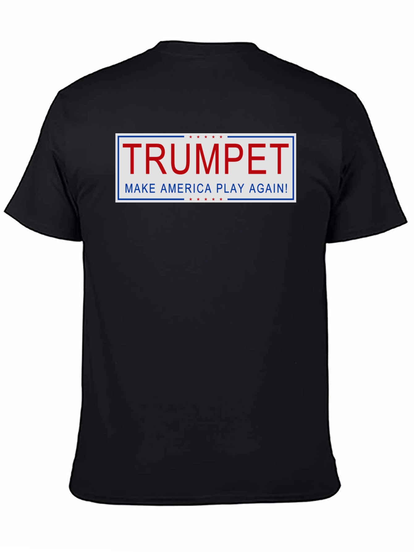 Trumpet - Make America Play Again! Black T-Shirt