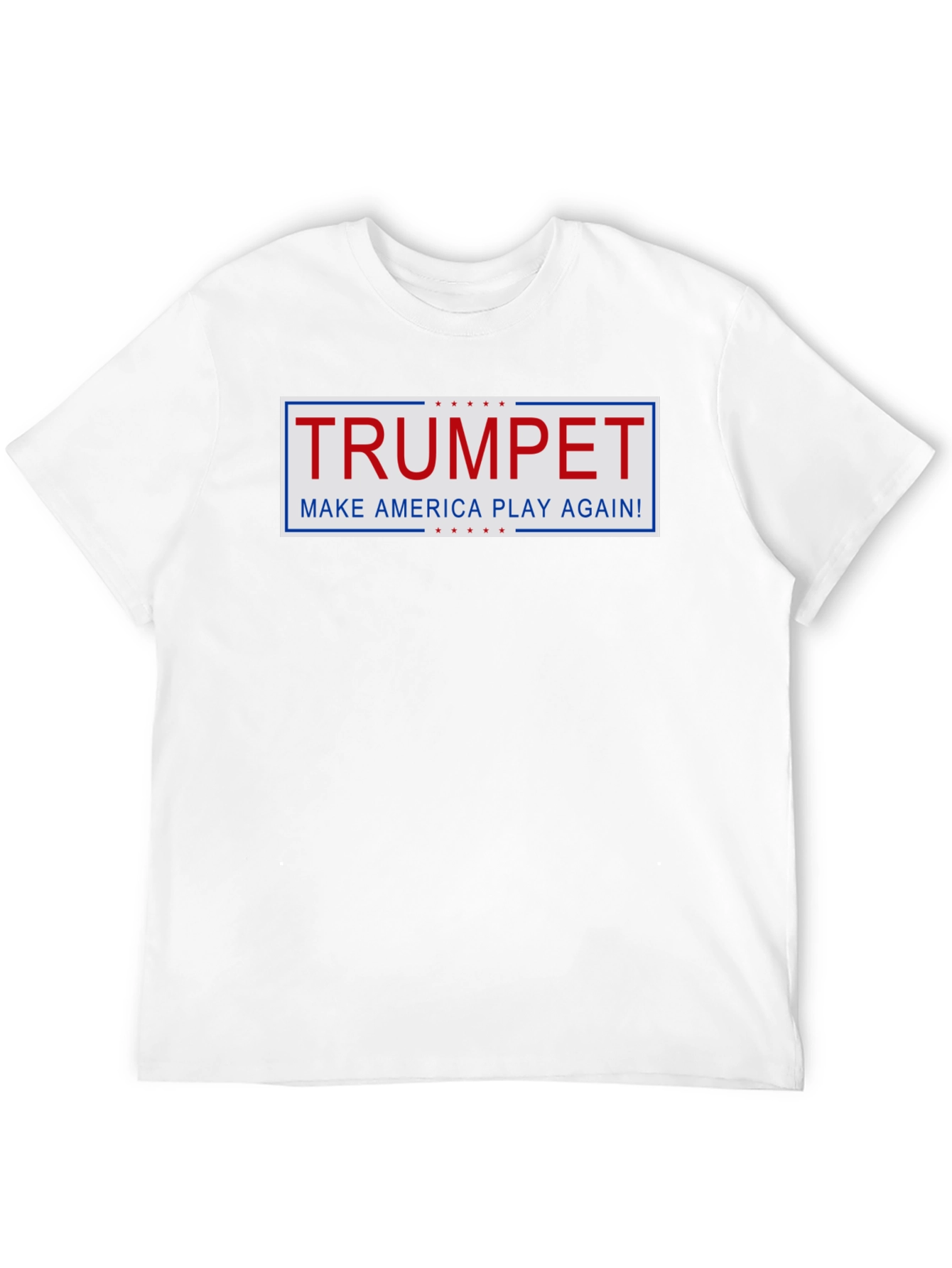Trumpet - Make America Play Again! Black T-Shirt