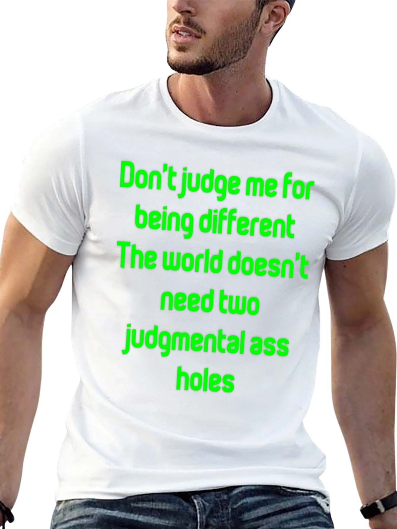 Funny Statement T-Shirt: Dont Judge Me