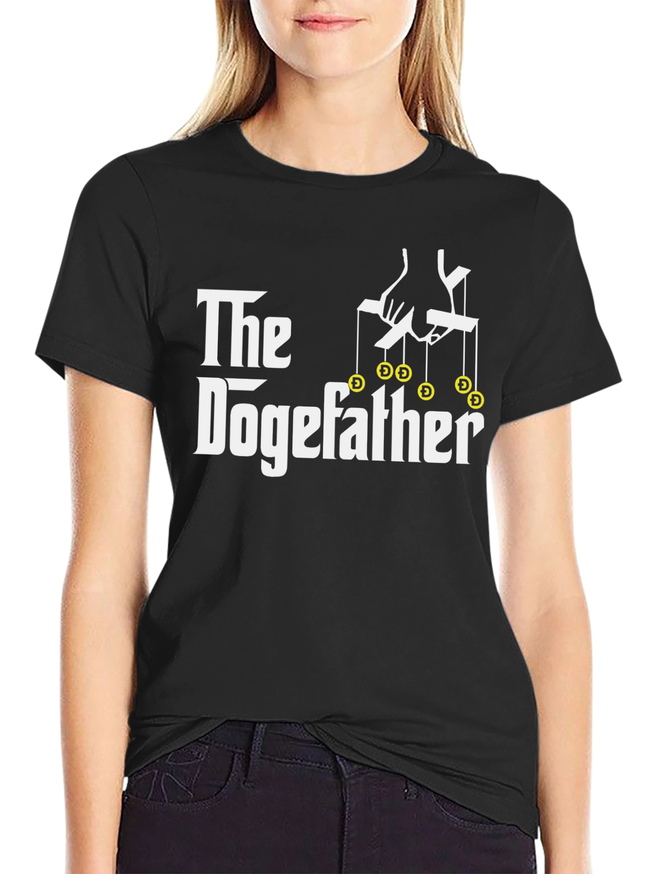 The Dogefather T-Shirt - Crypto Meme Tee