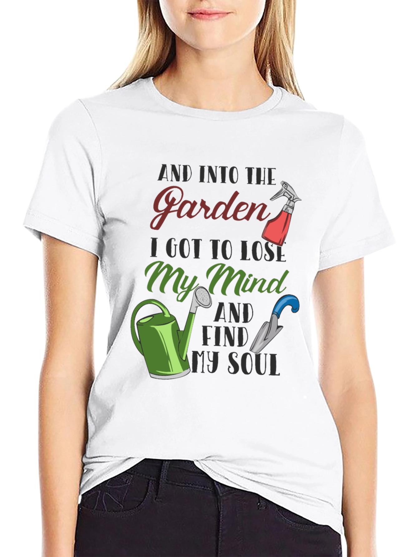 Gardening T-Shirt: Find My Soul in the Garden