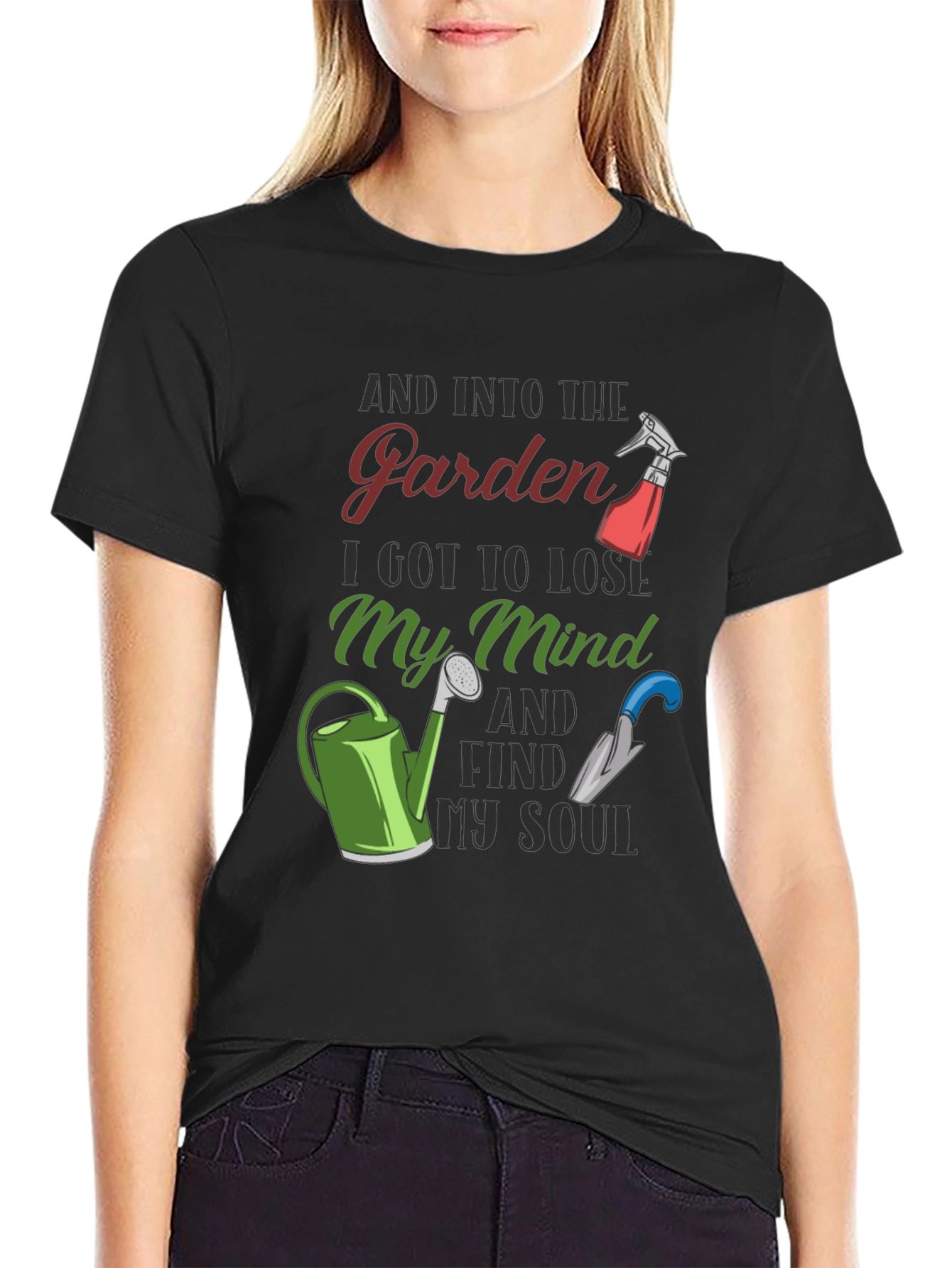 Gardening T-Shirt: Find My Soul in the Garden