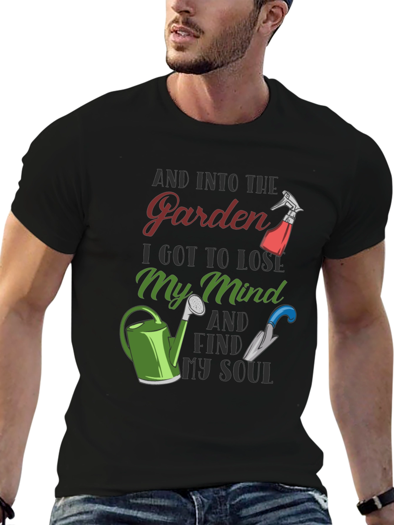 Gardening T-Shirt: Find My Soul in the Garden