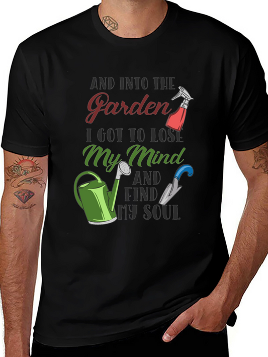 Gardening T-Shirt: Find My Soul in the Garden