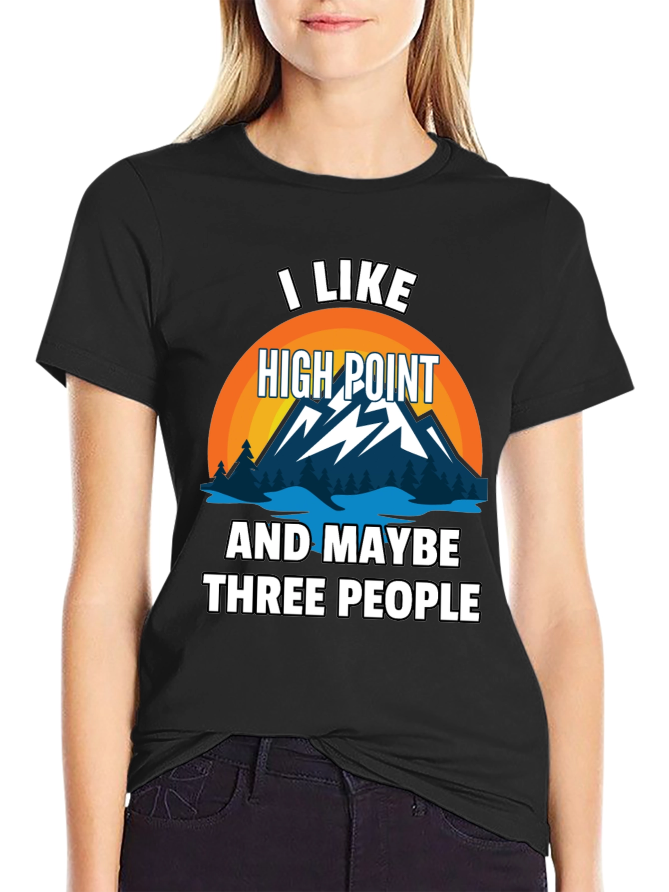 High Point T-Shirt: Introvert Humor Tee