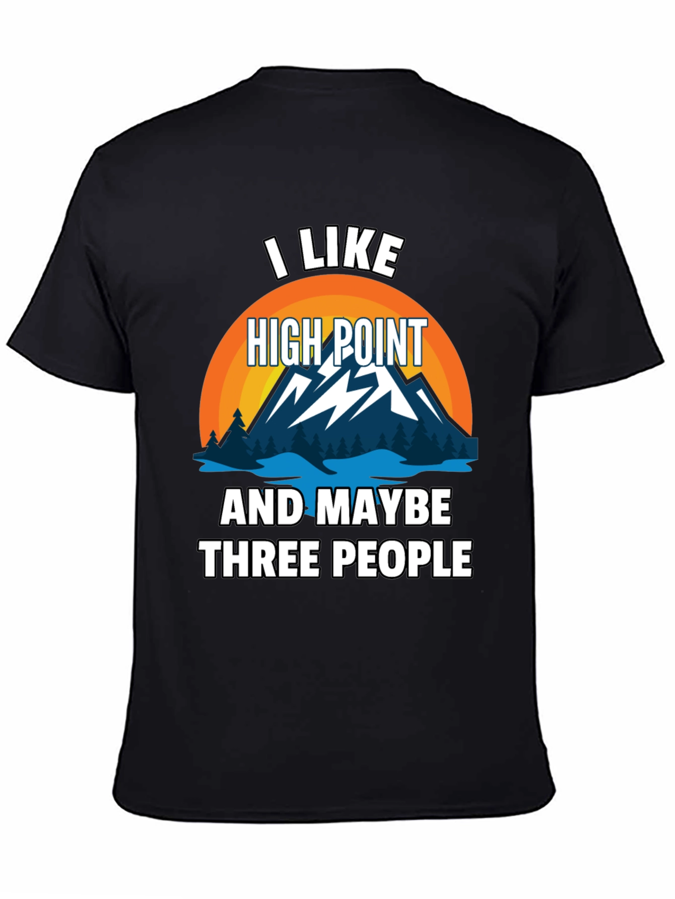 High Point T-Shirt: Introvert Humor Tee