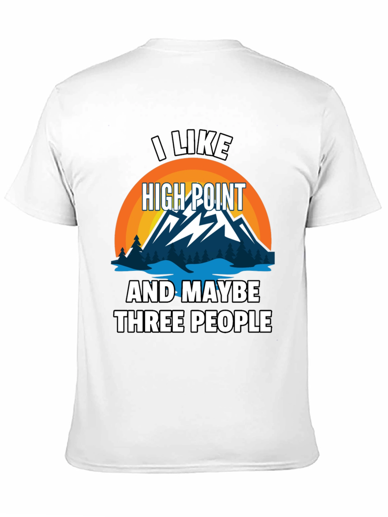 High Point T-Shirt: Introvert Humor Tee