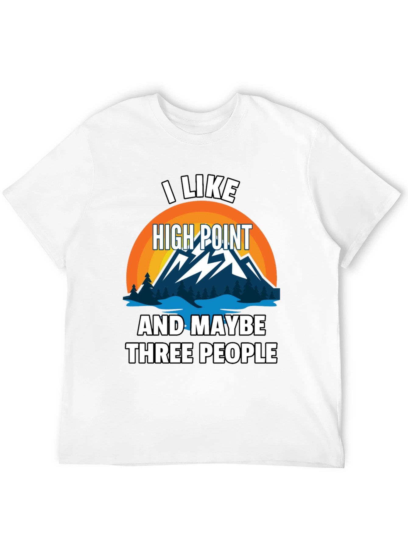 High Point T-Shirt: Introvert Humor Tee