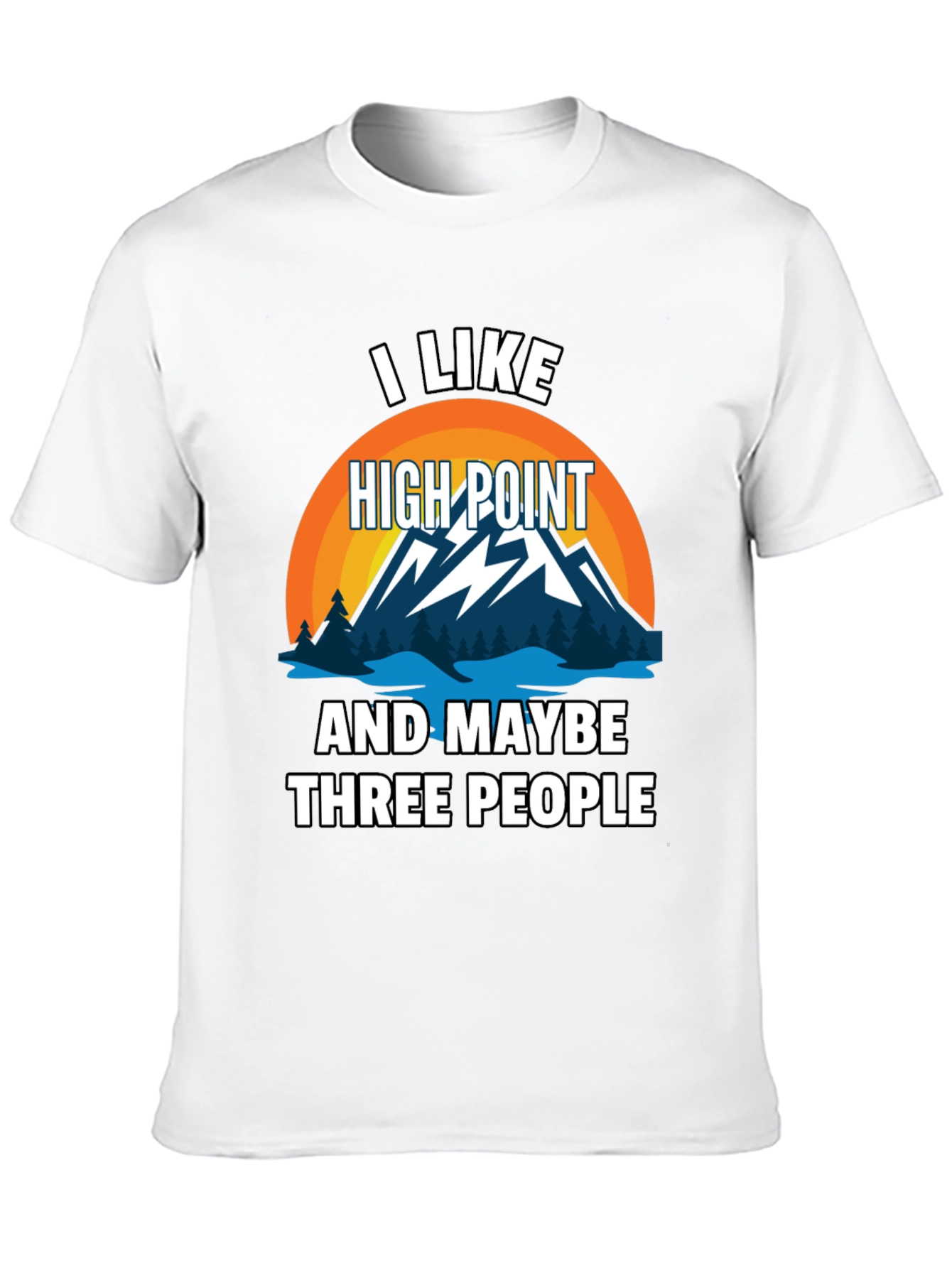 High Point T-Shirt: Introvert Humor Tee