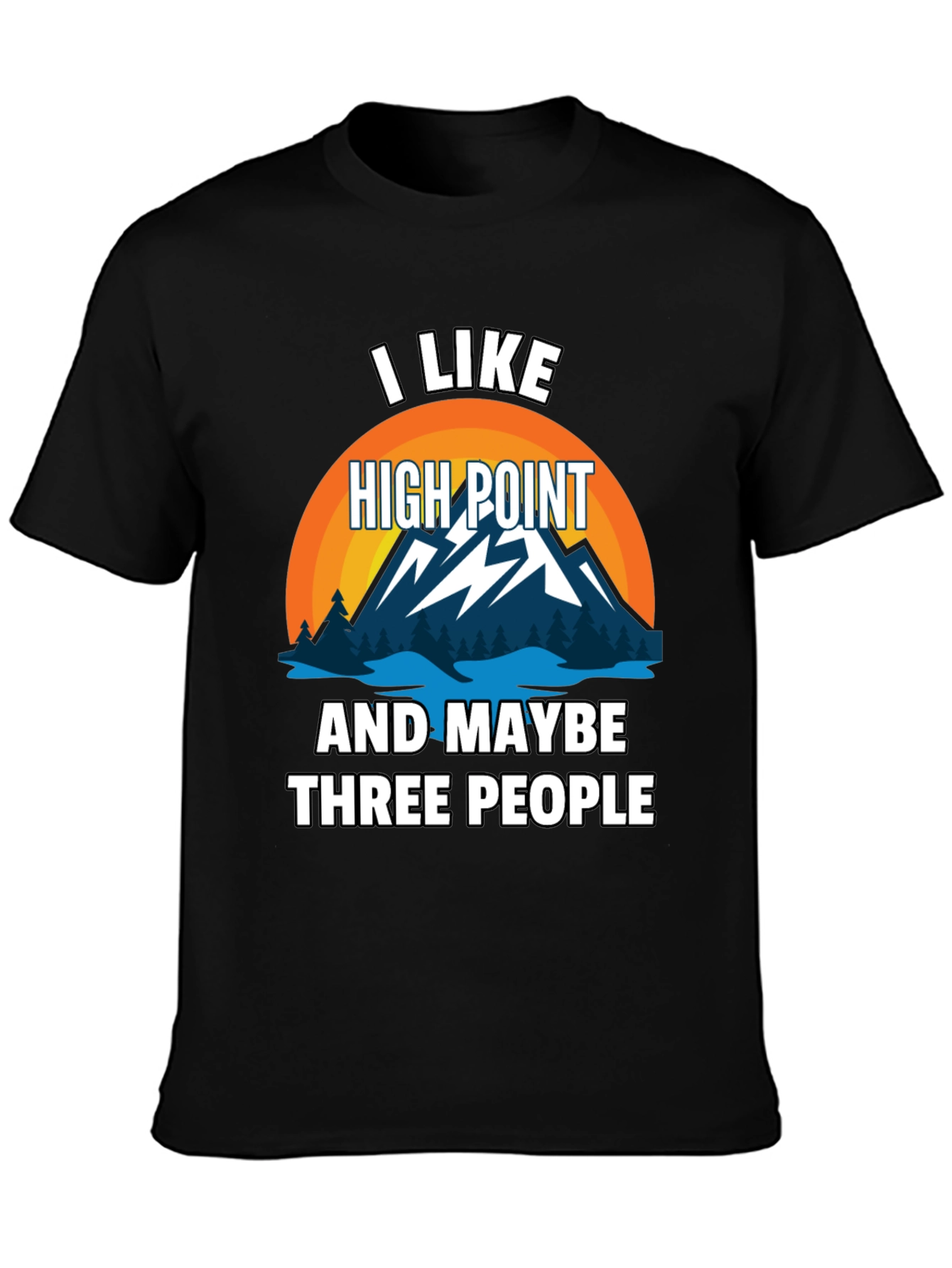 High Point T-Shirt: Introvert Humor Tee