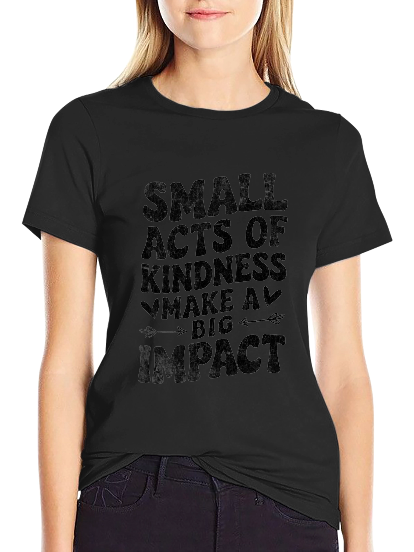 Kindness Impact Graphic Tee - Unisex Soft Cotton Shirt