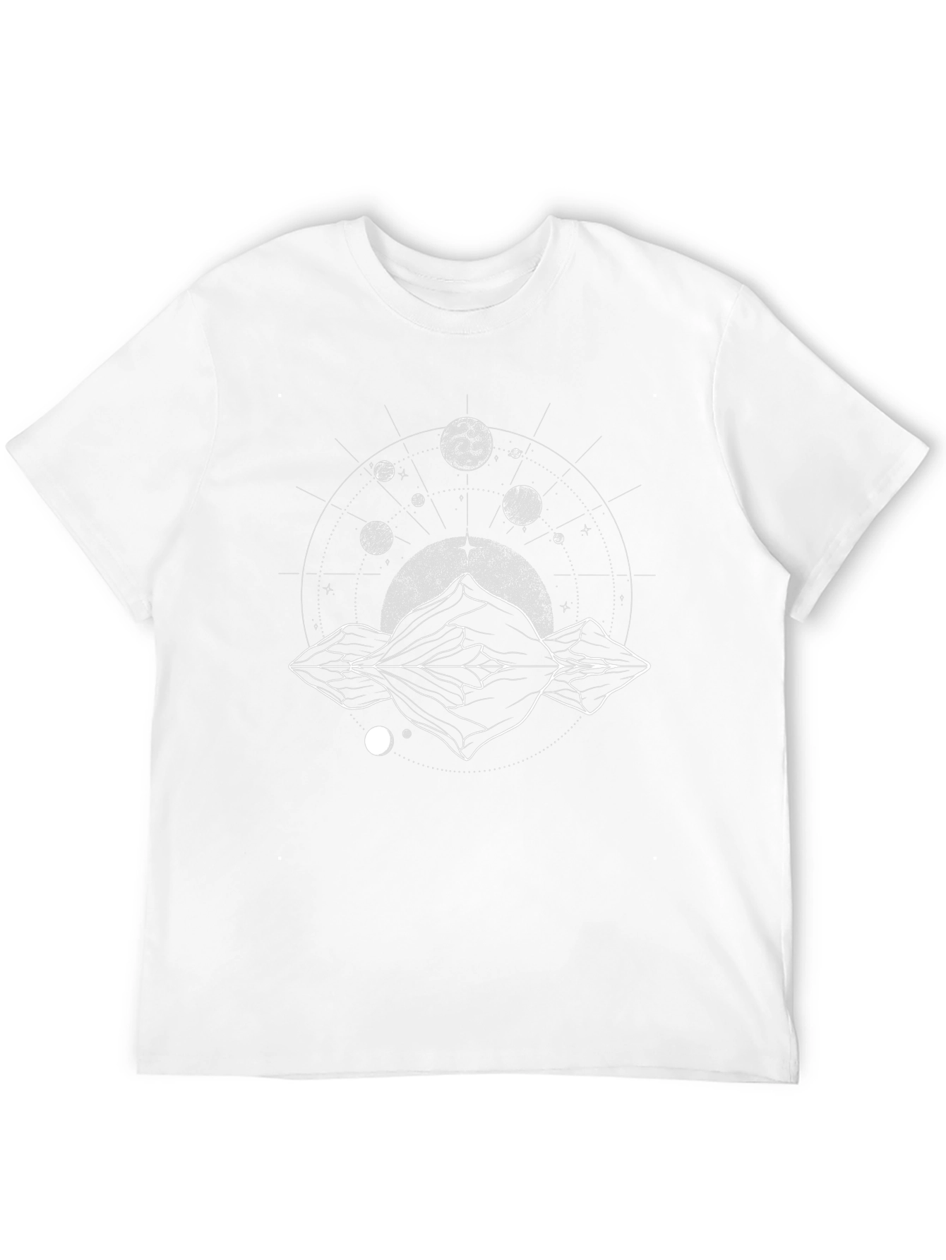Celestial Mountain Black T-Shirt