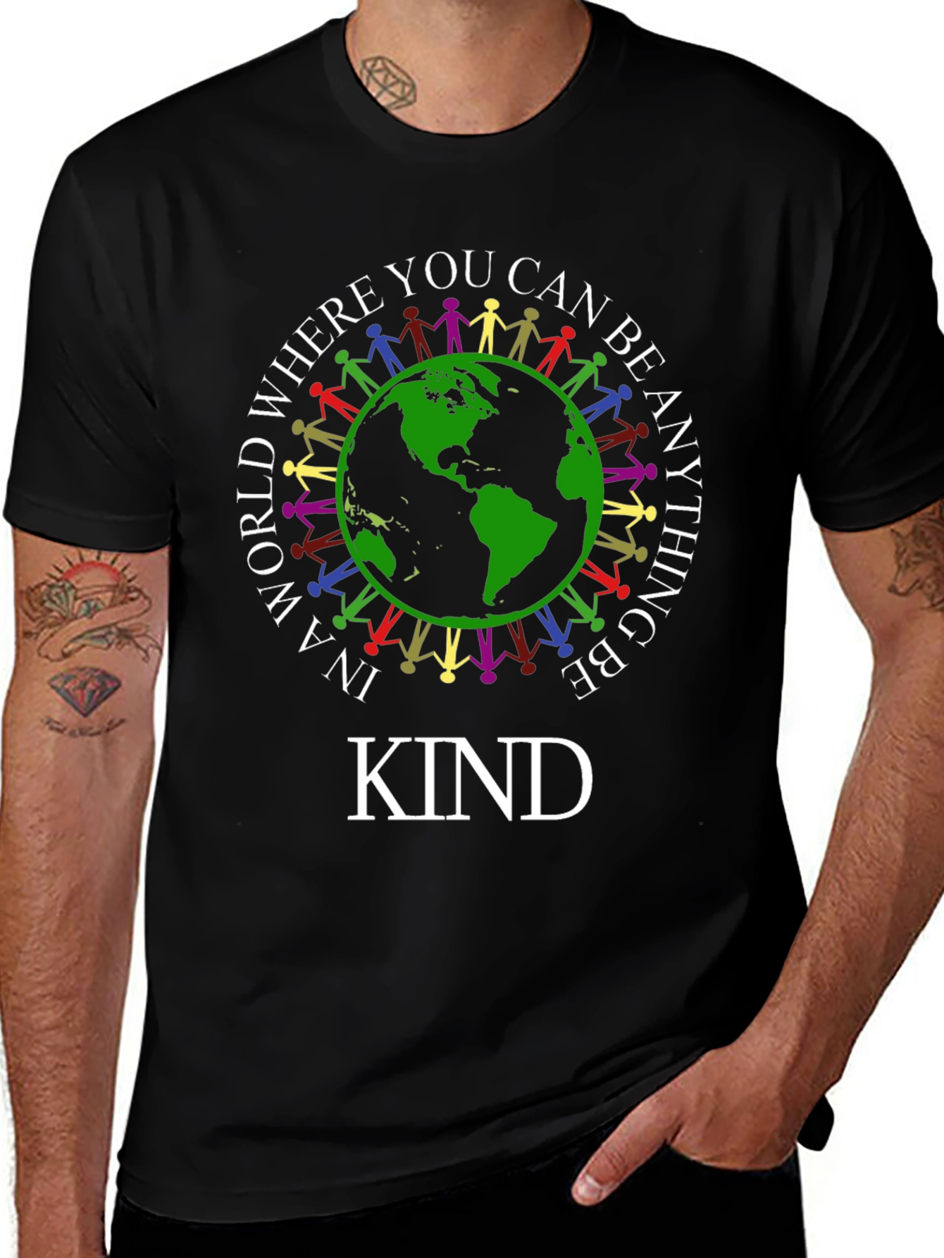 Be Kind T-Shirt - World Peace Graphic Tee