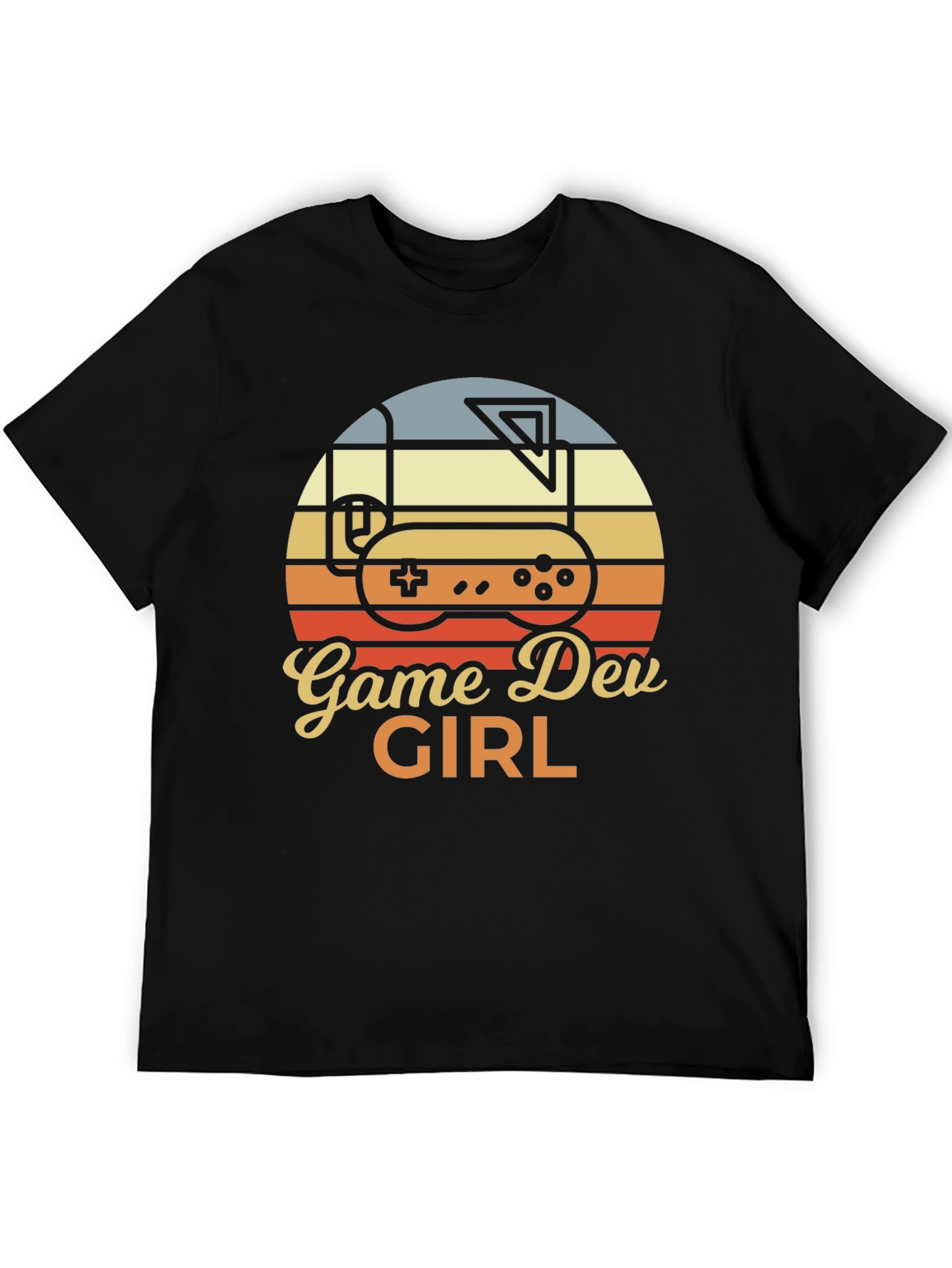 Game Dev Girl T-Shirt - Retro Gaming Style