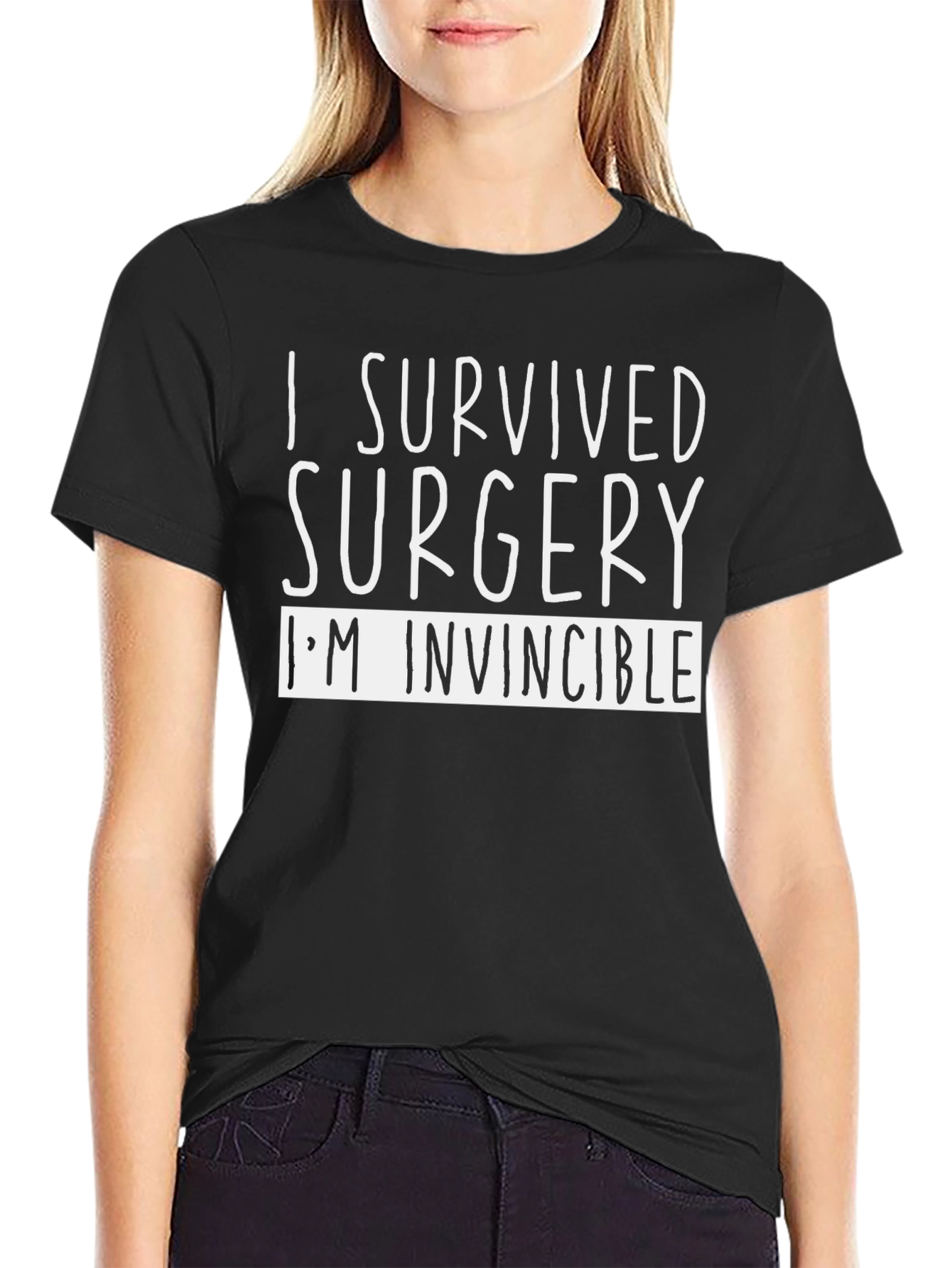 I Survived Surgery T-Shirt - Invincible!