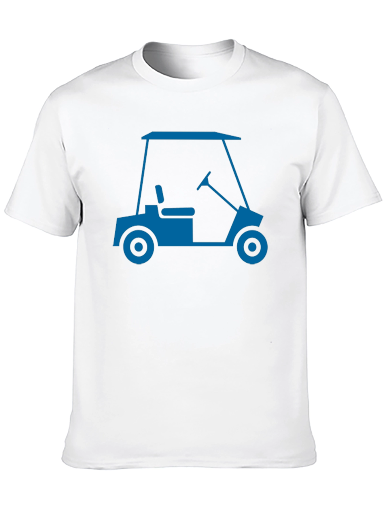 Golf Cart Graphic Tee - Stylish & Comfortable