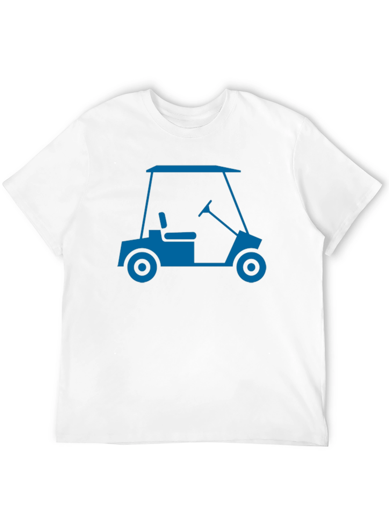 Golf Cart Graphic Tee - Stylish & Comfortable