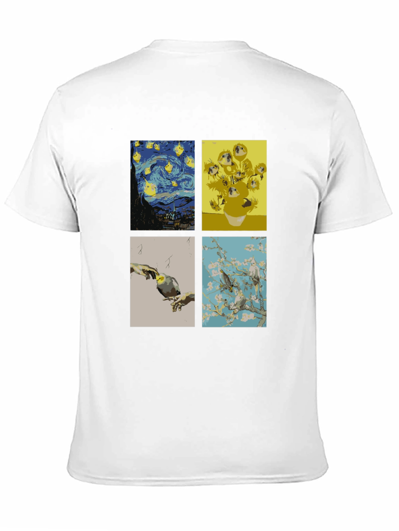 Artistic Pet Lover T-Shirt - Unique Graphic Tee