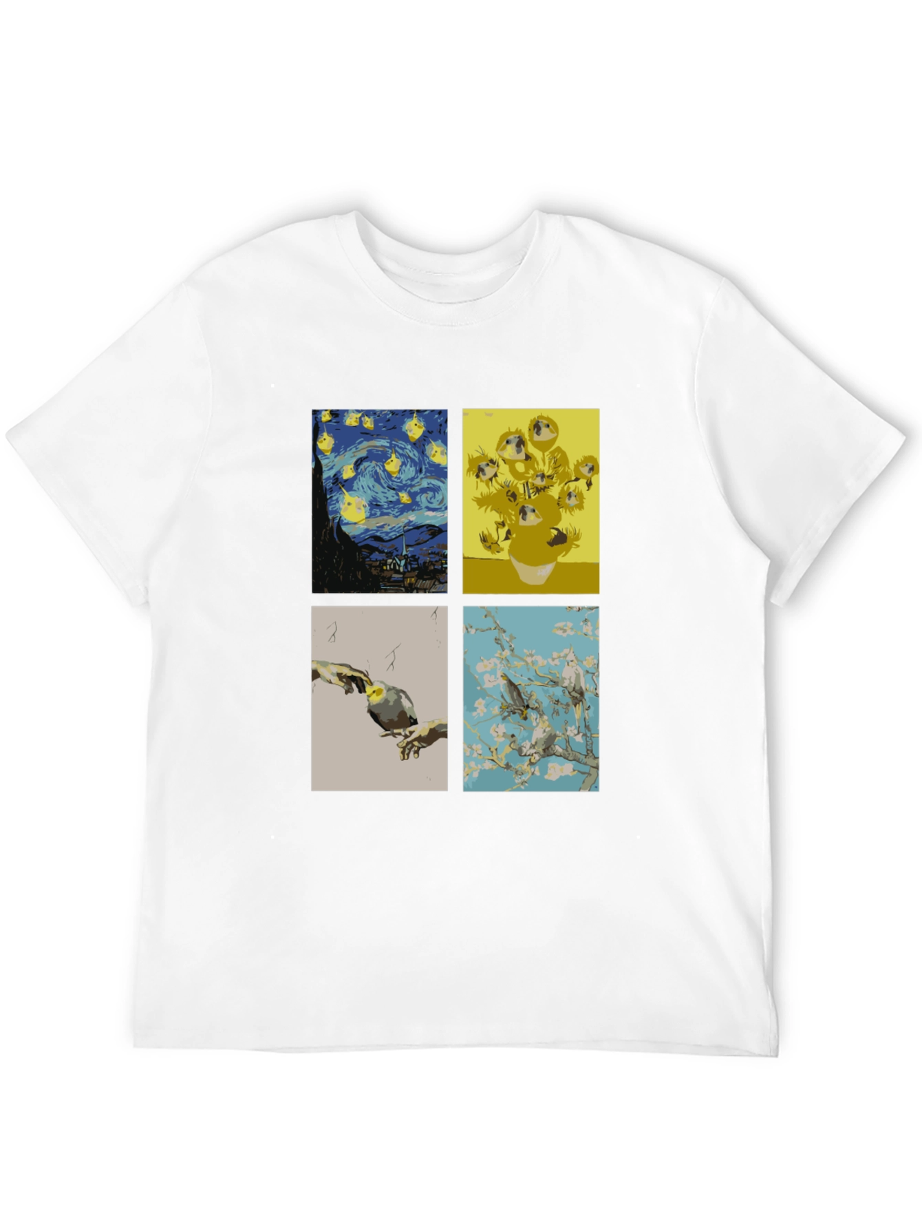 Artistic Pet Lover T-Shirt - Unique Graphic Tee