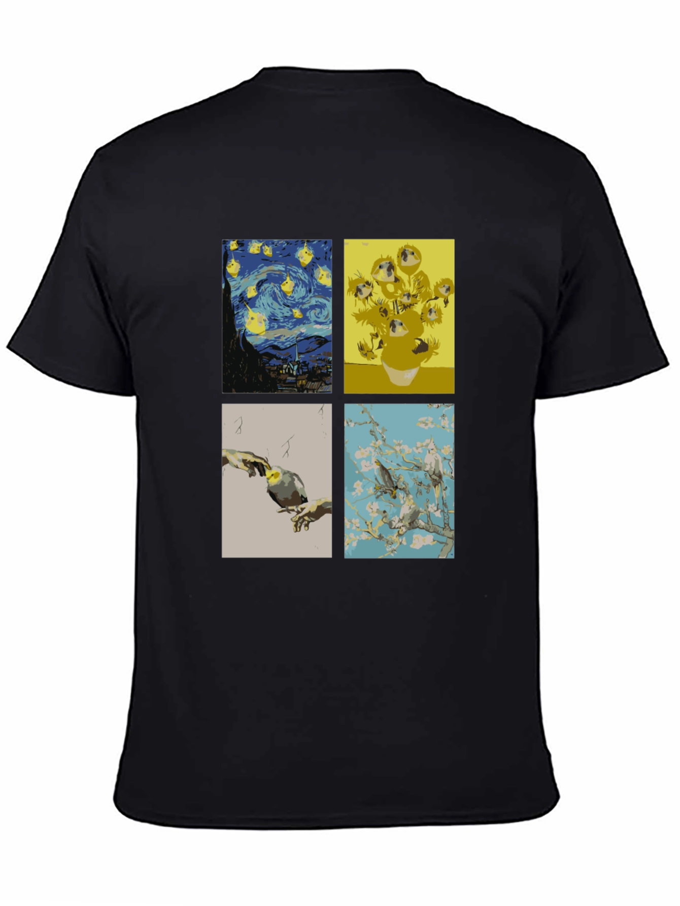 Artistic Pet Lover T-Shirt - Unique Graphic Tee