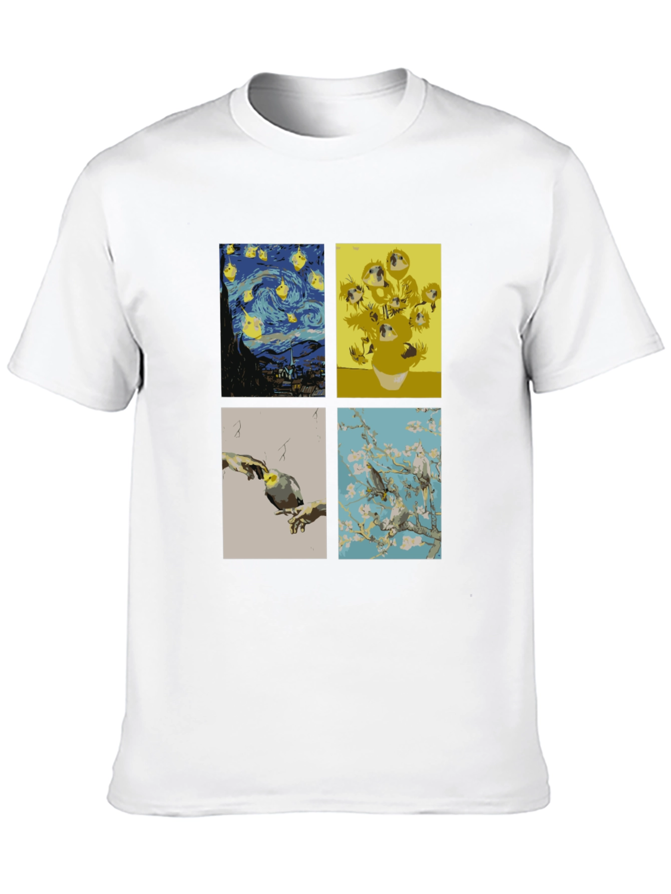 Artistic Pet Lover T-Shirt - Unique Graphic Tee