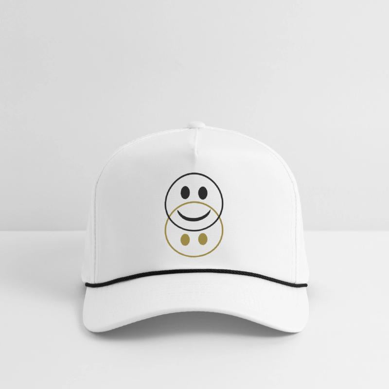 Happy and sad smiley