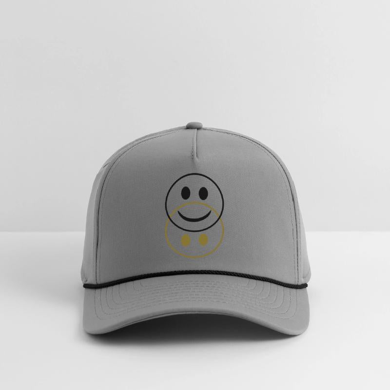 Happy and sad smiley