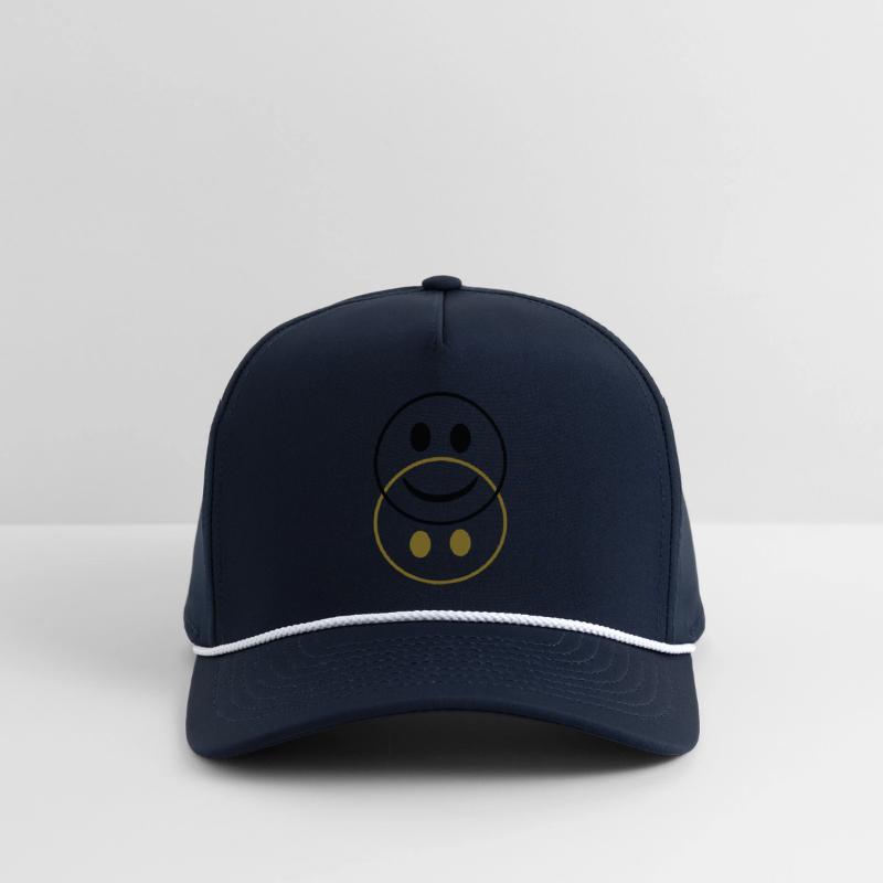 Happy and sad smiley