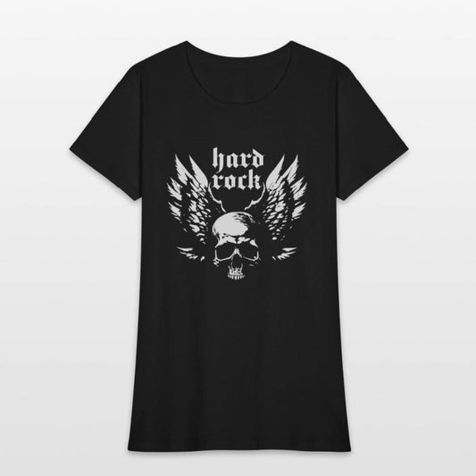 hardrock skull with wings