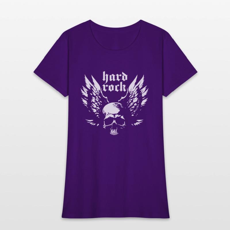 hardrock skull with wings