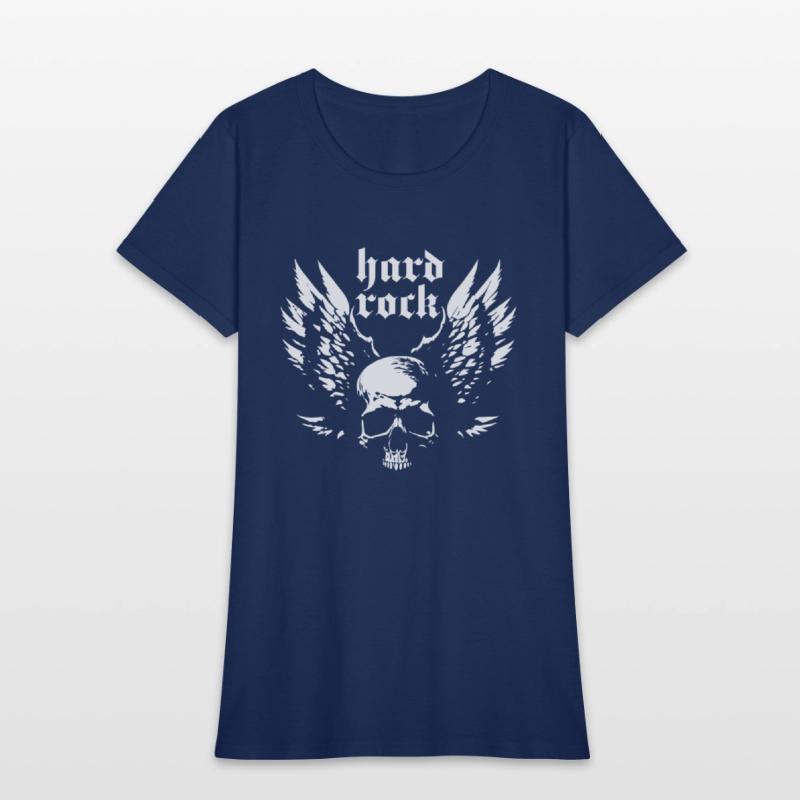 hardrock skull with wings