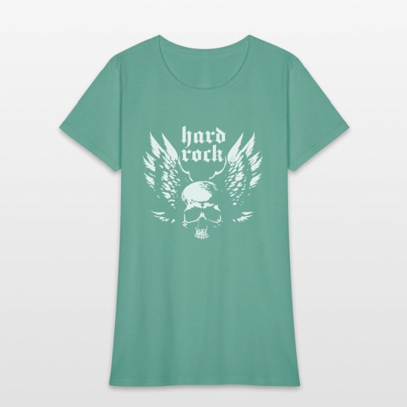 hardrock skull with wings