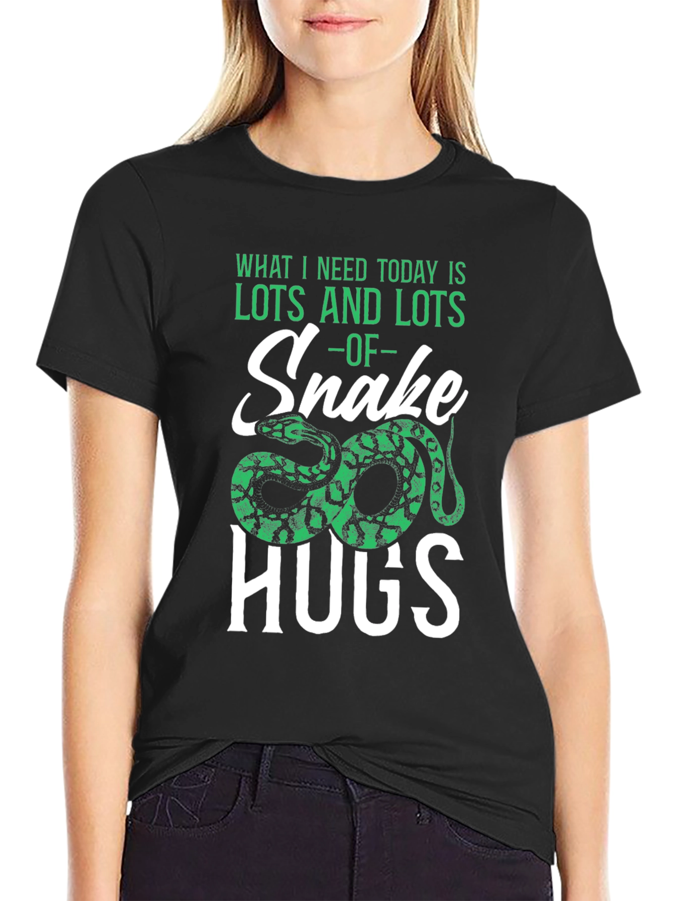 Snake Hugs T-Shirt - Lots and Lots Graphic Tee