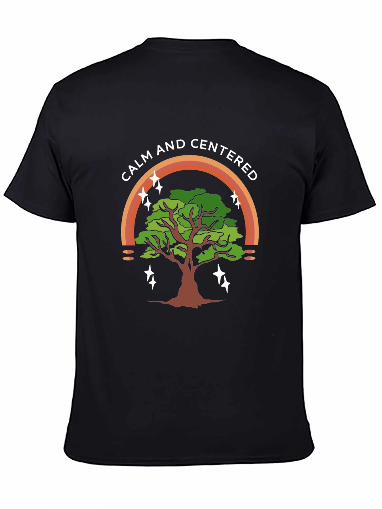 Calm & Centered Tree Graphic Tee